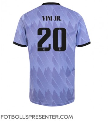 Real Madrid Vinicius Junior #20 Borta Matchtröja 2022-23 Kortärmad
